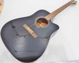 Washburn Brand D100CEB Model Black Acoustic Electric Guitar (Parts and Repair) alternative image