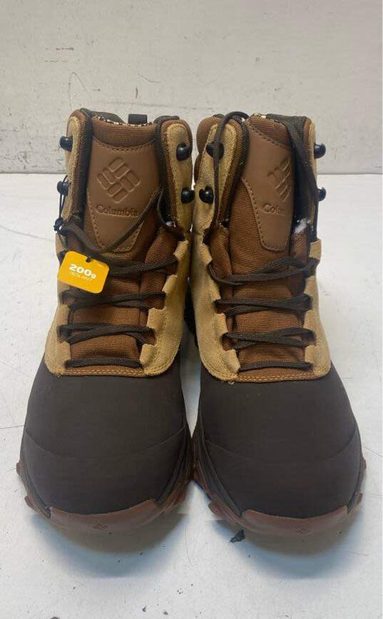 Columbia Men's Tan Suede Expeditionist Shield Hiking Boots Sz. 9 (NIB) image number 5