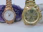 Michael Kors MK-5605 Chronograph & Skagen Denmark Analog Women's Dress Watches 213.8g image number 3