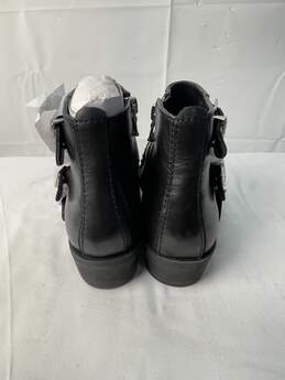 Aqua Womens Black Studded Ankle Boot Size 5.5M alternative image