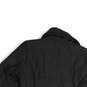 Womens Black Long Sleeve Collared Full-Zip Puffer Jacket Size Medium image number 4