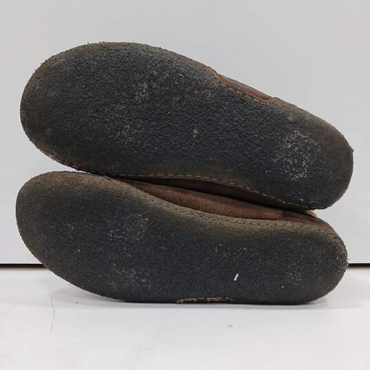 Sorel Men's Brown Suede Slippers Size 12 image number 5