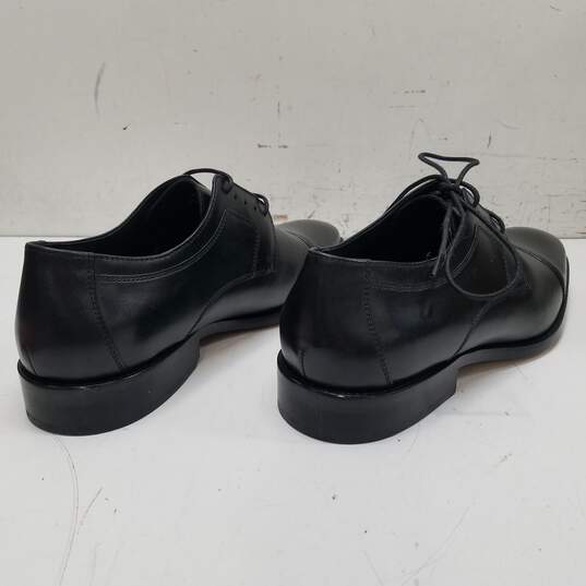 J. Murphy By Johnston & Murphy Black Leather Oxford Dress Shoes Men's Size 10.5 M image number 4