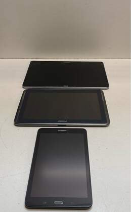 Samsung Galaxy Tab Tablets Lot of 3 (For Parts or Repair)