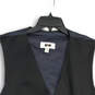 NWT Mens Blue Sleeveless Welt Pocket Single Breasted Suit Vest Size 2X image number 3