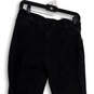Womens Black Denim Dark Wash Pocket Embroidered Flames Bootcut Jeans Size 6 image number 4
