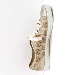 Michael Kors Women's Bronze Leather Sneakers Size 9.5