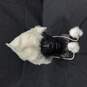 White Faux Fur Rabbit Hat image number 1