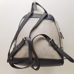 Michael Kors Pebble Leather Rhea Zip Backpack Grey alternative image
