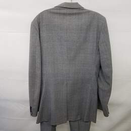 Yves Saint Laurent Vintage Men's Gray Plaid 2-Piece Set Suit Jacket & Pants alternative image