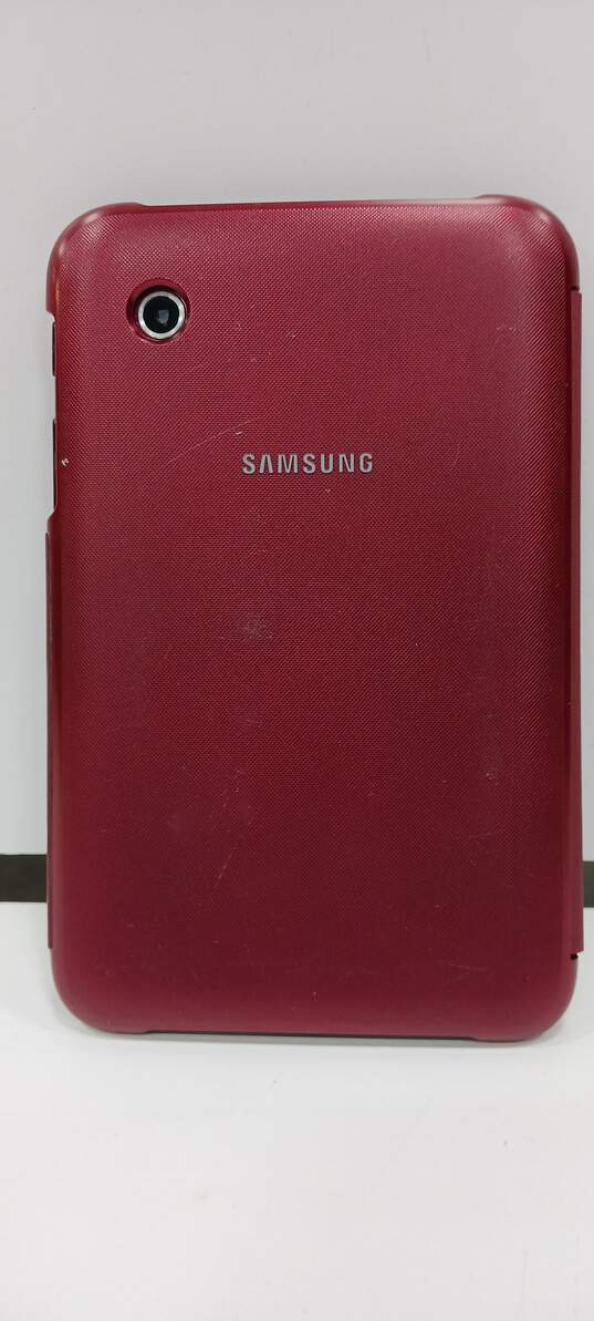 Samsung Red Galaxy Tab 2 16 GB Tablet w/Matching Case image number 4