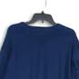 NWT Greg Norman Mens Navy Blue Knitted V-Neck Pullover Sweater Size XXL image number 4