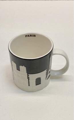 Starbucks City Mug Cup Relief Series Paris France black and white 16oz