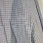 Mens Check Tailored Fit Long Sleeve Collared Dress Shirt Size 17.5-35 image number 3