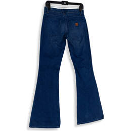 NWT Womens Blue Denim Medium Wash 5-Pocket Design Bootcut Jeans Size 5/27 alternative image
