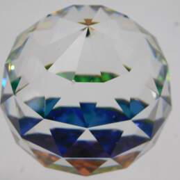 Swarovski Crystal Prism Rainbow Ball Paperweight alternative image