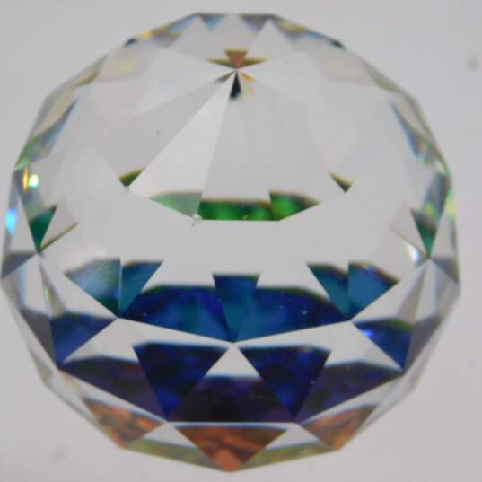 Swarovski Crystal Prism Rainbow Ball Paperweight image number 2
