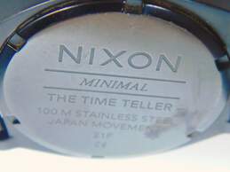 Nixon The Time Teller Red & Black Quartz Men's Watch 88.5g alternative image