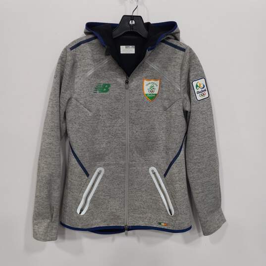 New Balance Rio 2016 Team Ireland Full Zip Jacket Size S image number 1