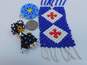 VNTG Southwestern Style Seed Bead Jewelry Lot image number 10