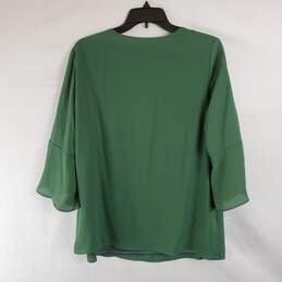 Thalia Sodi Women Green Blouse L NWT alternative image