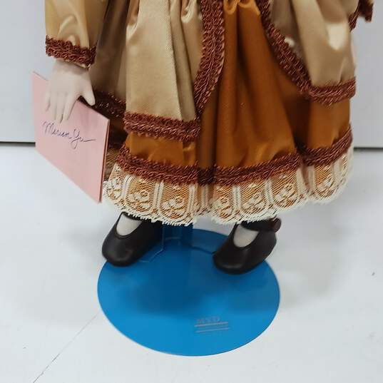MYD Inc Marian Yu Designs Doll in original box w/ Certificate of Authenticity In Box image number 4