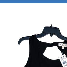 NWT Pink Republic Womens Black Round Neck Sleeveless Tank Dress Size XL alternative image
