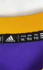 Adidas NBA Lakers Purple Jersey 24 Bryant Kobo - Size X Large image number 3