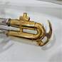 King Brand Tempo Model B Flat Cornet w/ Case and Mouthpiece image number 7
