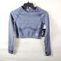 TLF Women Blue Heather Activewear Top S NWT image number 1