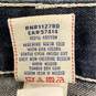 True Religion Blue Straight Jeans - Size 36 image number 5