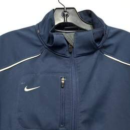 Nike Blue Softshell Fleece Lined Jacket Women's Size L alternative image