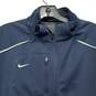 Nike Blue Softshell Fleece Lined Jacket Women's Size L image number 2