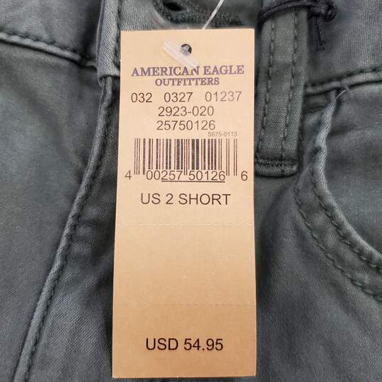 American Eagle Women Green Jeggings XS NWT image number 5