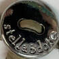 Designer Stella & Dot Gold-Tone Button Loop Classic Green Beaded Bracelet image number 4