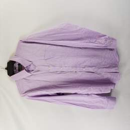 Lauren Ralph Lauren Men Purple Button Up XL