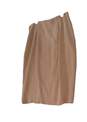NWT Womens Beige Side Zip Knee Length Straight Skirt Size 10 image number 3