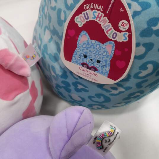 4pc Bundle of Assorted Squishmallow Plushes image number 7