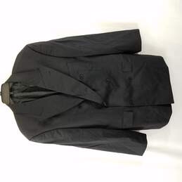 Sarar Men Black Suit Jacket Sport Coat L 44R