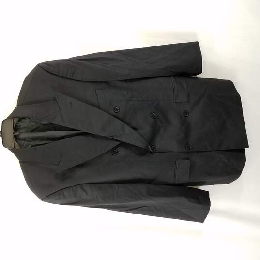 Sarar Men Black Suit Jacket Sport Coat L 44R image number 1