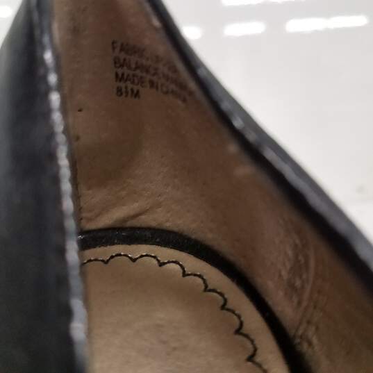 Platinum BP Peep Toe Black Heels Size 8.5M image number 5