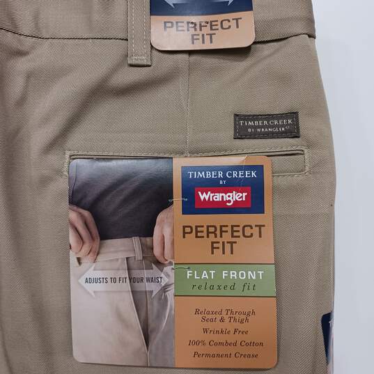 Wrangler Men's Khaki Pants Size 36X32 NWT image number 3