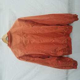 Cottonfield Orange Windbreaker Full-Zip Jacket WMN Sz Large alternative image