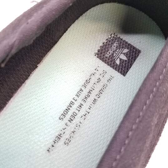 Adidas Matchcourt Slip On Grey Suede Skate Shoes Men's Size 9 image number 7