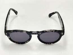 Illesteva Womens Black Leonard Tortoise Round Sunglasses J-0551851-A-01