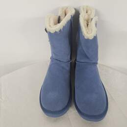 LAMO Blue Snow Boots