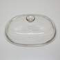 Vintage PYREX Clear Glass Casserole Dish Replacement Lid image number 1