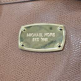 Michael Kors Brown Leather Tote Handbag alternative image