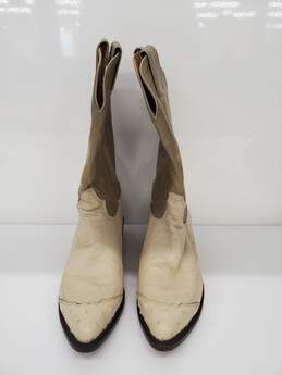 Men Tony Lama Cowboy Boots Size-5 Used