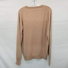 Christian Dior Vintage Tan Knit Pullover Sweater Mn Size L AUTHENTICATED alternative image